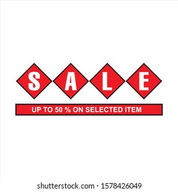 Sale. Promotion. sale banner up to 50 percent discount template design
