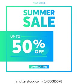 Sale Promotion Banners for Social Media and DIgital Marketing