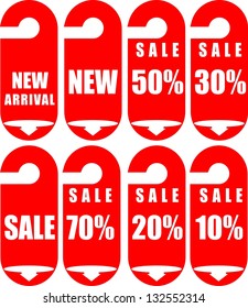 Sale Promotion  in Door Hang Shape
