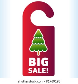 Sale promotion in door tag