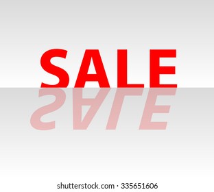 Sale. Red text.