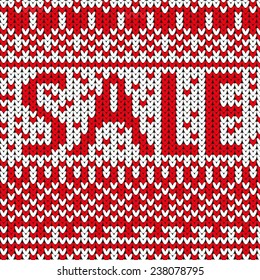 Sale red word texture vector graphic illustration design art
