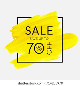 Sale Save 70 Off Sign Over Stock Vector Royalty Free Shutterstock