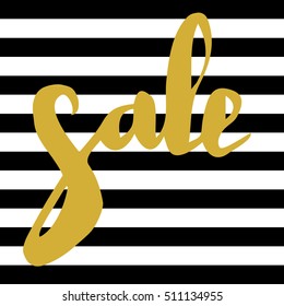 Sale set. Drawn lettering. Vector sale typography. Usable for cards and posters, sale billboards and signs. Sale banner design.