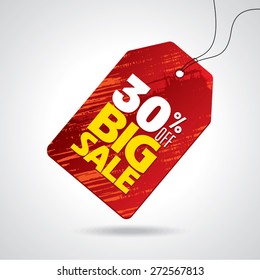 sale shopping background and label for business promotion 