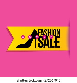 sale shopping background and label for business promotion 