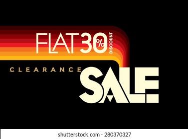 Sale shopping background and label for business promotion 