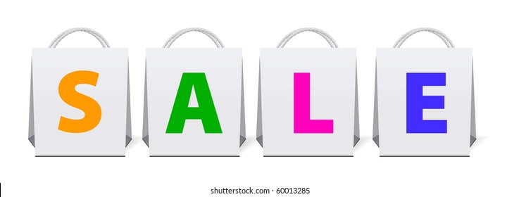 Sale shopping bags