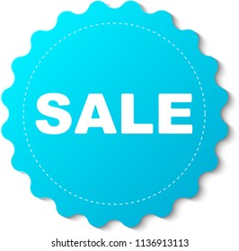 Sale Shortcut, icon, flat logo