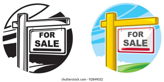 For sale sign