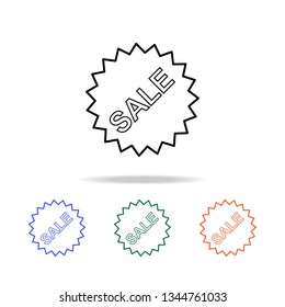 sale sale sign icon. Elements of simple web icon in multi color. Premium quality graphic design icon. Simple icon for websites, web design, mobile app, info graphics