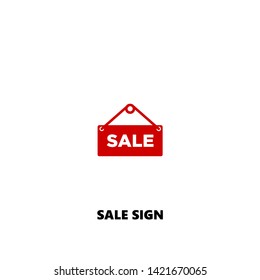 sale sign icon. sale sign vector design. sign design. red color