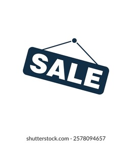 Sale Sign for Store Vector Template