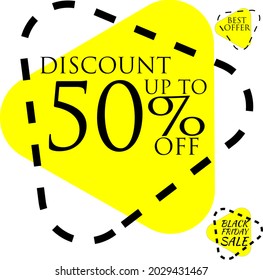 Sale sign vector illustration discount announcement