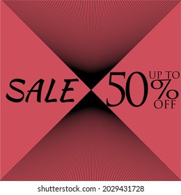 Sale sign vector illustration discount announcement