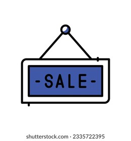 Sale Signage Icons, vector stock illustration.