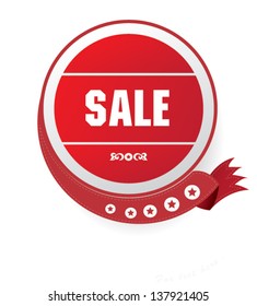 Sale sign,vector