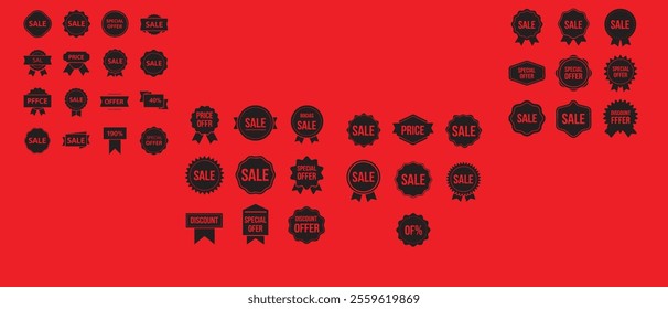 Sale Silhouette Vector Mega Collection Set