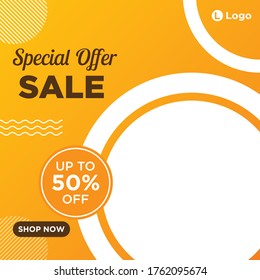 sale social media post design template Premium Vector 