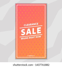 Sale Social Media Stories Template for Promotion and Digital Marketing
