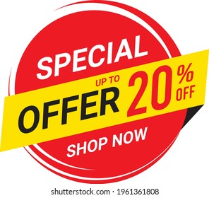 Sale and special offer tag, discount price offer, Special Sale Offer with Tag Price