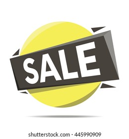 Sale, special offer web banner and poster, background. Vector illustration.