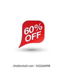 Sale of special offers. Discount with the price is 60 . 