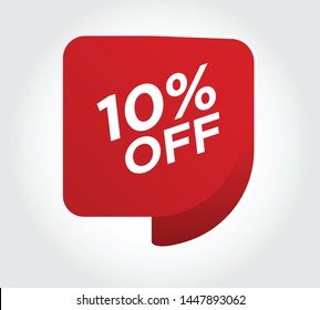 Sale of special offers. Discount with the variant price .An ad with a red tag for an advertising campaign at retail on the day of purchase. vector sale of special offers