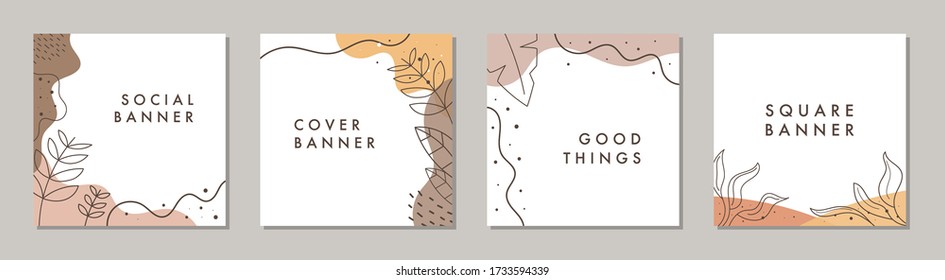 Sale square banner template for social media posts, mobile apps, banners design and web/internet ads. Trendy abstract square template with colorful concept.