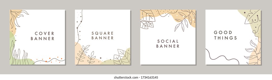 Sale square banner template for social media posts, mobile apps, banners design and web/internet ads. Trendy abstract square template with colorful concept.