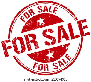 for sale stamp