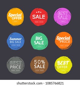 Sale Stamp Badge vector