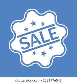sale stamp sign symbol vector flat icon