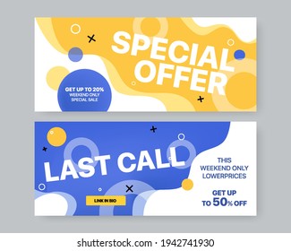 Sale sticker. Discount banner. Special offer sale tag. Vector illustration.