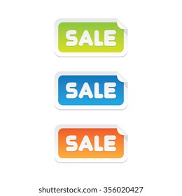 Sale Sticker Labels