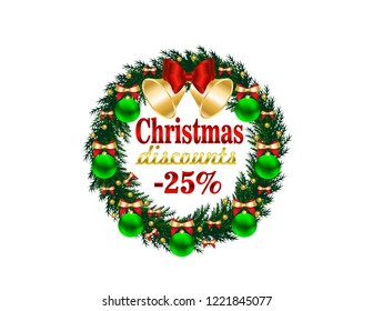 Sale sticker New year