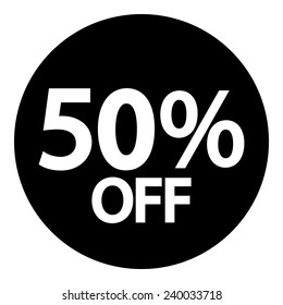 Sale sticker on white background. Vector illustration.