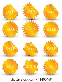 Sale sticker set