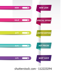 Sale stickers