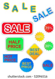 sale stickers