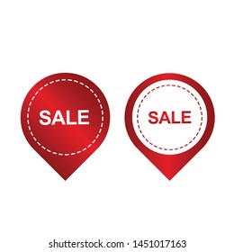 Sale Stickers shop product tags, labels or sale posters and discount banners vector design.