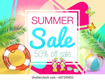 Sale. Summer.