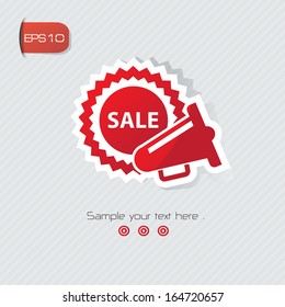 Sale symbol,vector
