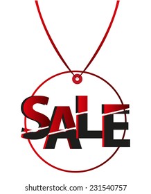 Sale tag background