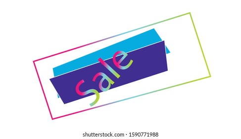 sale tag, sale banner , sale promotion banner concept 