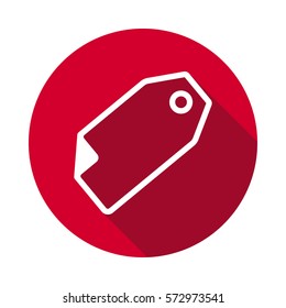 Sale tag flat icon