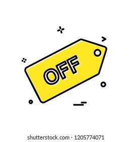 Sale tag icon design vector