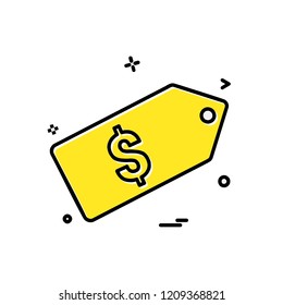 Sale tag icon design vector