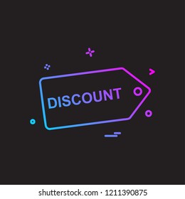 Sale tag icon design vector