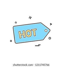 Sale tag icon design vector
